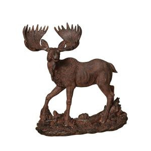15.6 in. H Resin Moose Figurine-2220060 206614479