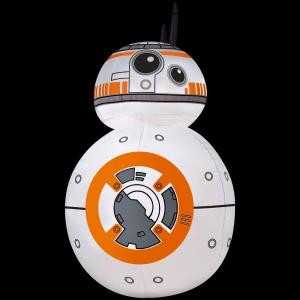 26.77 in. W x 26.77 in. D x 42.13 in. H Lighted Inflatable BB-8-83659 206950852