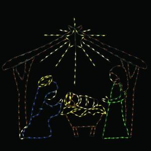60 in. Pro-Line LED Wire Decor Nativity Scene-96568_MP1 206949021