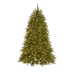 7.5 ft. Dunhill Fir Artificial Christmas Tree with 750 9-Function LED Lights-DUH3-300D-75 205982796