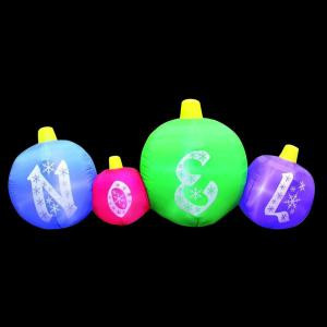 Airflowz 8 ft. Light Parade Inflatable Ornaments-13839 206996187