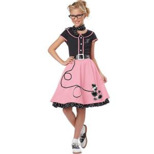 California Costume Collections Girls 50'S Sweetheart Costume-CC00400_L 204457997