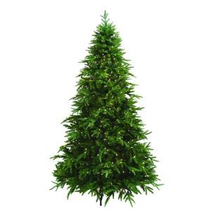 General Foam 7.5 ft. Pre-Lit Ultima Artificial Christmas Tree with Clear and Multi-Colored 8-Function LED Lights-HD-RAF166227DC 206967575