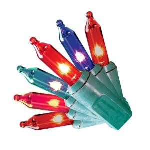 Home Accents Holiday 150-Light Incandescent Red, Green and Blue 8-Function Light Set-TY150L-8FM 205092331
