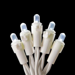 Home Accents Holiday 200 LED COOL WHITE Icicle Dome Light Set  17' 6" Long Set 