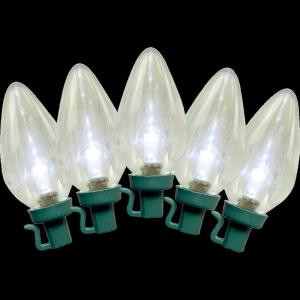 Home Accents Holiday 35-Light LED Warm White Smooth C9 Light Set-TY893-1515WW 205927978