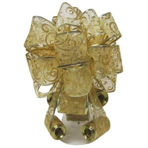 Home Accents Holiday Gold Tree Topper Bow-6339AS40GDHD 205919967