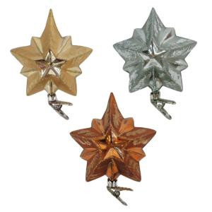 Home Accents Holiday Holiday Shimmer Stars (12-Count)-HEGL32 207045469