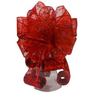 Home Accents Holiday Red Tree Topper Bow-6339AS40RDHD 205919957