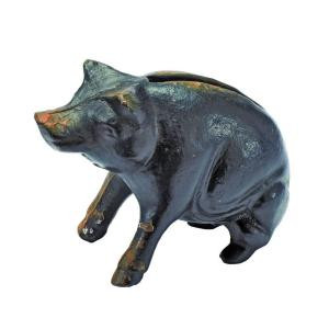 Home Decorators Collection 3.5 in. Pig Bank-9306000210 206461187