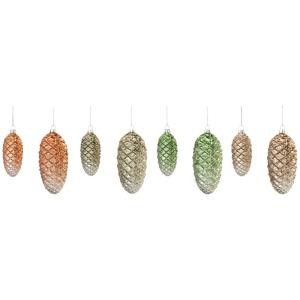Martha Stewart Living 1.75 in. Pinecone Christmas Ornaments (Set of 8)-9735200730 300265344