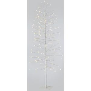 Martha Stewart Living 4 ft. Pre-Lit LED White Lighted Artificial Christmas Tree-9783900410 300259462