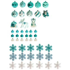 Martha Stewart Living Winter Wishes Ornament Set (51-Count)-C-16845A 207113132
