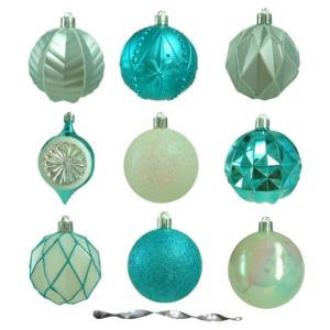 Martha Stewart Living Winter Wishes Shatter-Resistant Assorted Ornament (75-Count)-HE-1196 207044925
