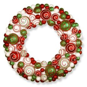National Tree Company 20 in. Ornament Artificial Wreath-RAC-ZX4861 300154679