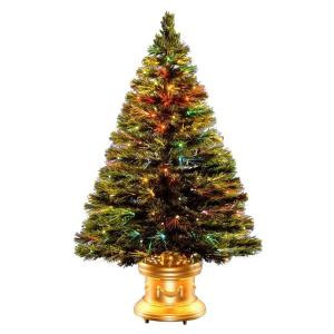 National Tree Company 3 ft. Fiber Optic Radiance Fireworks Artificial Christmas Tree-SZRX7-100-36-1 205331320