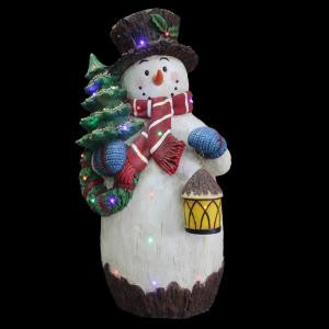 National Tree Company 36 in. Pre-Lit Snowman Decoration-BG-18918A 205577216