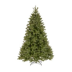 National Tree Company 7.5 ft. Unlit FEEL-REAL Downswept Douglas Fir Hinged Artificial Christmas Tree-PEDD4-502-75 204263937