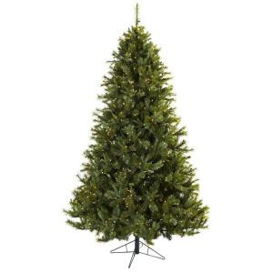 Nearly Natural 7.5 ft. Majestic Multi-Pine Artificial Christmas Tree with 650 Clear Lights-5375 204688165