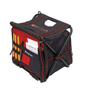 Snap-on 16 in. Folding Tool Bag with Built-in Seat-870114 203123566