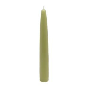 Zest Candle 6 in. Sage Green Taper Candles (Set of 12)-CEZ-015 203362811
