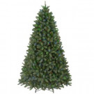 10 ft. Feel-Real Downswept Douglas Fir Artificial Christmas Tree with 1000 Multi-Color Lights-PEDD4-325-100 204159745