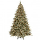 12 ft. Feel-Real Alaskan Spruce Artificial Christmas Tree with Pinecones and 1200 Clear Lights-PEFA1-307E-120X 205147029