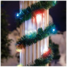 18 ft. Lighted Pine Garland with Multi-Color 35-Light Micro Mini Twinkling-74-451-00 204635608