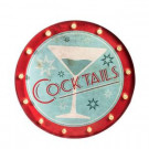 24.5 in. Dia Lighted Metal Cocktail Symbol-92894 206636459