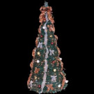 6 ft. Indoor Pre-Lit Pop-Up Artificial Christmas Tree with Clear Lights and Ornaments-21518 207081739