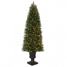 6 ft. Pre-Lit LED New Meadow Artificial Christmas Potted Tree x 684 Tips with 200 Indoor and Outdoor Warm White Lights-TV60P2581L00 206795379