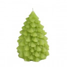 7 in. Green Pine Tree Candle-9XF88GRZ 203730610