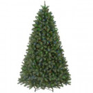 7.5 ft. FEEL-REAL Downswept Douglas Fir Artificial Christmas Tree with 750 Multi-Color Lights-PEDD4-325-75 204159594
