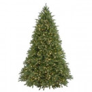 9 ft. Feel-Real Jersey Fraser Fir Artificial Christmas Tree with 1500 Clear Lights-PEJF4-300-90 204158985
