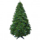 9 ft. Pre-Lit LED Natural California Cedar Artificial Christmas Tree with Color Changing Lights-7214103-IP69HO 206771067