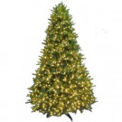9 ft. Pre-Lit Natural Noble Fir Artificial Christmas Tree with Super-Tech Warm White Lights-4208103-IP51HO 206803418