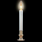 9 in. Brass-Plated Base Electric Candle-1519-56 202529452