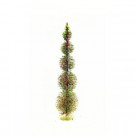 Alpine 24 in. Indoor Rattan and Berries Christmas Tree with 5 Circular Shaped Tiers-CIM154HH-L 207140313