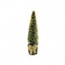 Alpine 32 in. Rattan and Berries Christmas Tree and 20 LED Lights-CIM152HH 207140312