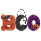 Amscan 10.5 in. x 18 in. Boo Tinsel Decoration (2-Pack)-241460 300598937