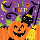 Amscan 5 in. x 5 in. Witch’s Crew Beverage Napkins (36-Count, 3-Pack)-701518 300598940