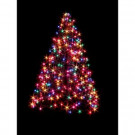 Crab Pot Trees 4 ft. Indoor/Outdoor Pre-Lit Incandescent Artificial Christmas Tree with Green Frame and 300 Multi-Color Lights-G4M 205421117