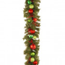 Decorative Collection 6 ft. Red and Green Garland-DC3-170-6B 300330575