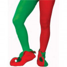 Forum Novelties Adult Plus Size Red and Green Elf Tights-7546 205737053