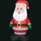Gemmy 25.59 in. L x 18.11 in. W x 48.03 in. H Inflatable Outdoor Santa-36789X 300060724