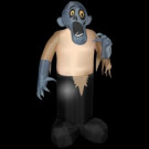 Gemmy 41.34 in. W x 31.5 in. D x 72.05 in. H Animated Inflatable Shaking Zombie-54635X 205469589