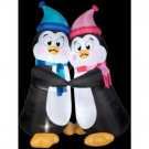 Gemmy 6 ft. Inflatable Animated Shivering Penguins-36031X 206355126