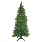 General Foam 6.5 ft. Pre-Lit Quarter Artificial Christmas Tree with Clear Lights-HD-QT65C15 203321249
