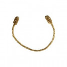 Haute Decor 16 in. Gold Decorative Garland Twist Ties (6-Pack)-DT1606D 206998312