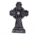 Home Accents Holiday 28 in. Celtic Cross Halloween Tombstone (2-Pack)-6311-28700 206762923